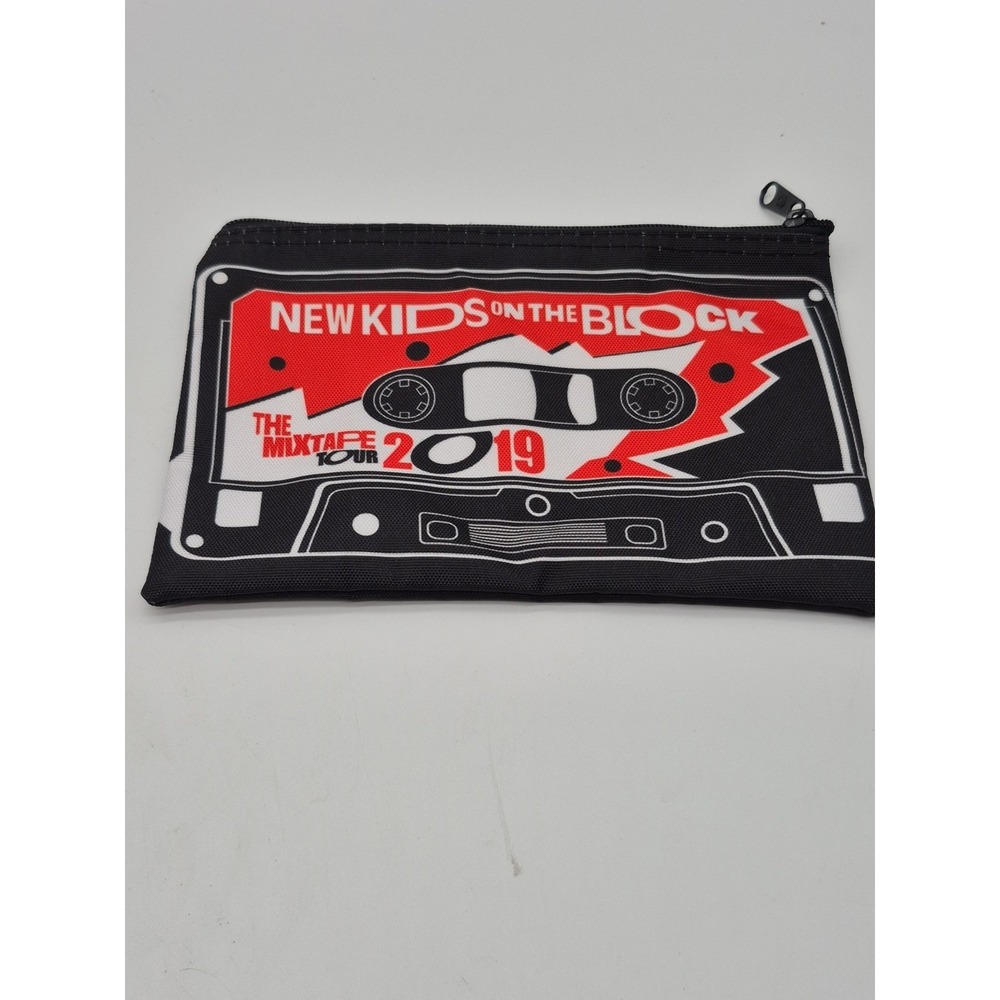 New Kids on the Block The Mixtape Tour 2019 Makeup Bag Zip Up Pouch NKOTB